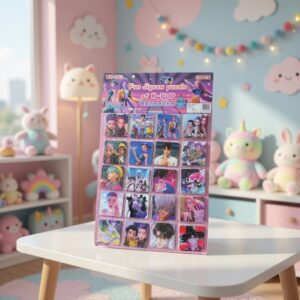 Alternative view of 12 Sets Guerreras K-Pop de 6 Rompecabezas de Bolsillo $7.5 c/u