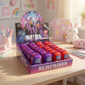 24 Mochilitas Guerreras K-Pop con Llavero sorpresa y Stickers $13.5 c/u