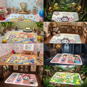 Tapetes Labubus Decorados