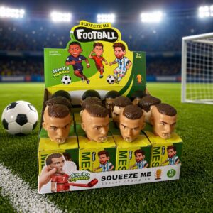 Alternative view of 3 Jugador Mundial Squishie con Luces $39 c/u