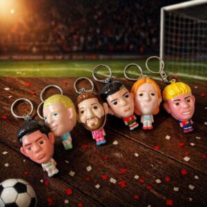 12 Llaveros Mundialistas Squishies $8.5 c/u