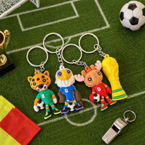 12 Llaveros Mundial Mascotas $6 c/u