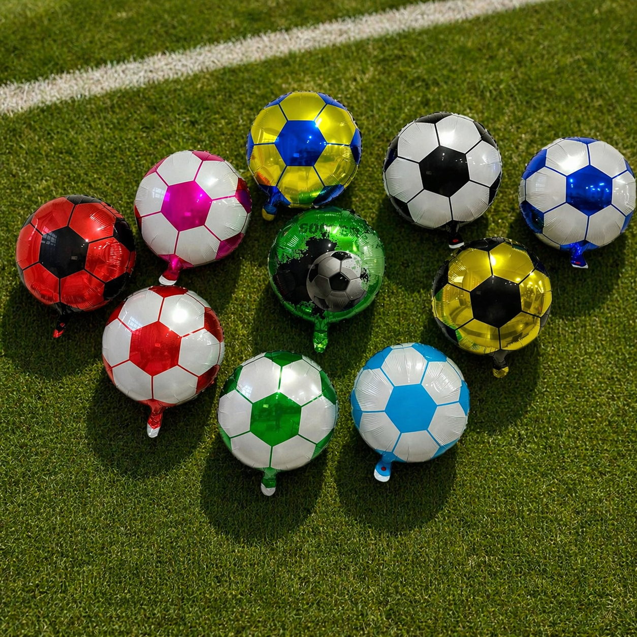 10 Globos Balones Colores 18 Pulgadas $4.2 c/u