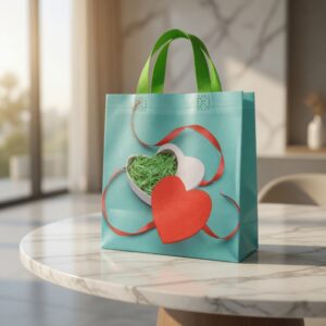 Alternative view of 12 Bolsas Reutilizables Amor $6 C/U