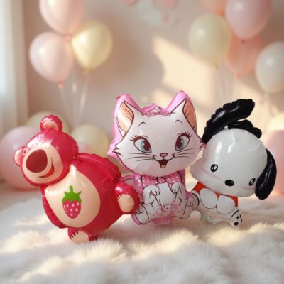 20 Globos Lotso Pochacco Gatita $13.6 c/u