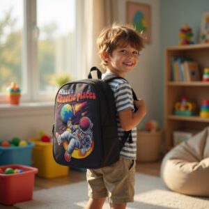 Mochila Escolar 3D