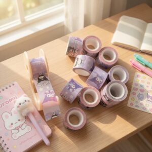 Alternative view of 12 Cajitas con 12 Cintas Sanrio Adeshiva y una base $19.5 c/u