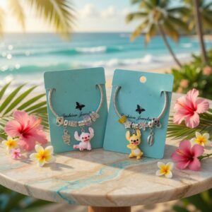Alternative view of 12 Pulseras Stich Tipo Pandora $14 c/u