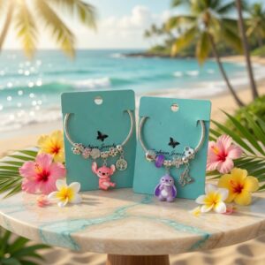 12 Pulseras Stich Tipo Pandora $14 c/u