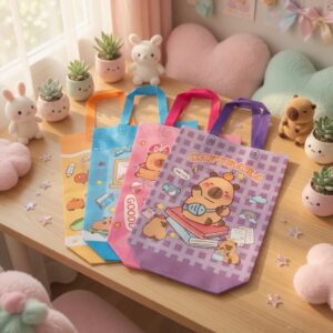 Alternative view of 12 Bolsas Capibaras Rautilizables Grandes 32cm*25cm*10cm $8.5 c/u