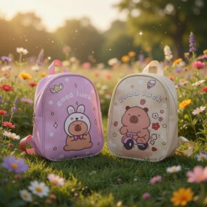 Mochila Capibara Pequeña Colores