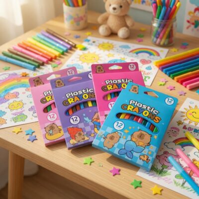 Caja de Crayones Capibaras