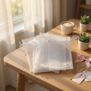 Alternative view of Sets Bolsas12 Organza Colores $3 c/u