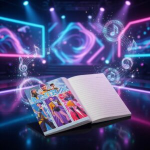 Alternative view of 20 Libretas Guerreras K-Pop Francesa Cocidas $7.5 c/u