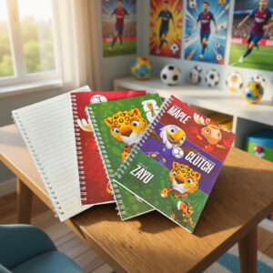 12 Libretas Mascotas Mundialistas Francesas $13 c/u