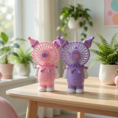 Ventilador Kuromi de Mano Tornasol
