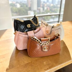 Bolso de Mujer "C" Dorado Colores