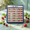 36 Aretes Cereza/Fresa Zirconia $3.58 c/u