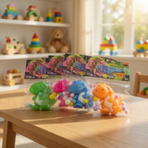 Alternative view of 20 Squishies Dinosurios con Bolitas $16 c/u