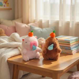 12 Llaveros Capibara Peluche Hermosos $55 c/u