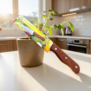 Alternative view of Cuchillo para Cocina con Mango de Madera
