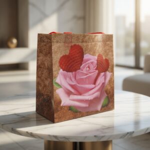 12 Bolsas plastificadas Amor $5.44 C/U