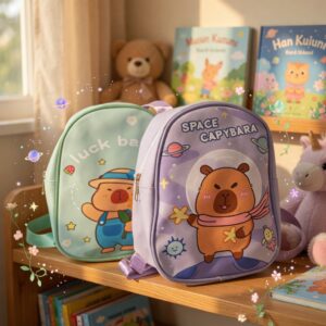 Mochila Capibara CH Colores Pastel