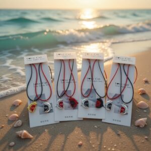 Alternative view of 12 Sets de Collares "Love" Pareja $15 c/u