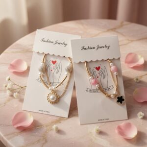 12 Pulseras Dobles Doradas Dije con Perlas $6.8 c/u