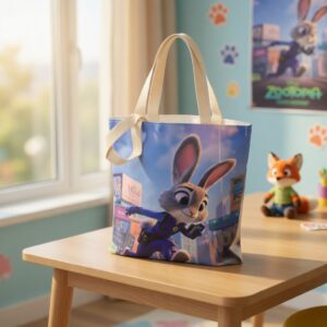 Alternative view of 3 Bolsa Zootopia Tipo Tote 37CM*32CM $55 c/u