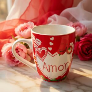 Alternative view of 3 Tazas Amor Rosa $29 c/u