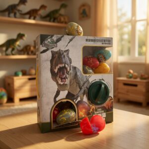 Huevos de Dinosaurio Juguete dispensador 12 Piezas