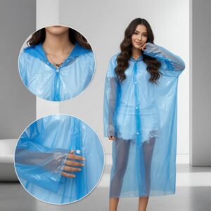 Alternative view of 12 Impermeable para Adulto Poncho para Lluvia $13.5 c/u