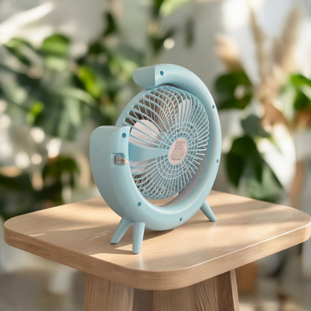 Ventilador Con Luces para Escritorio - Image 4