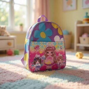 Mochila Infantil Estampada con Bolsa enfrente Niño/Niña 26cm*22cm*8cm - Imagen 3