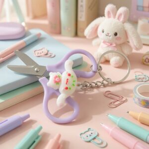 Llaveros Tijeras Sanrio