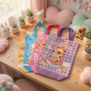 Bolsas Capibaras Rautilizables Grandes 32cm*25cm*10cm