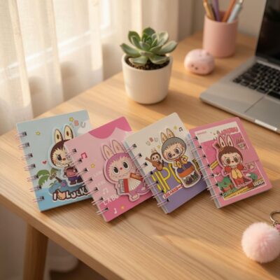 Libretas 3D Sanrio/Sticht/Capibara/Labubu