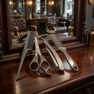 Alternative view of 12 Sets de Cabello, Peines Tijera y Navaja $18 c/u
