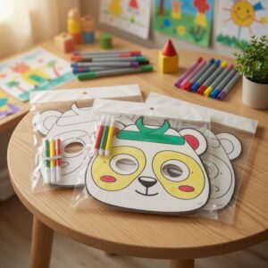 Antifaces Animalitos para Pintar