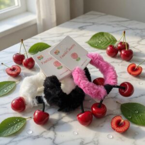 12 Donas Cereza con Peluche $4 c/u