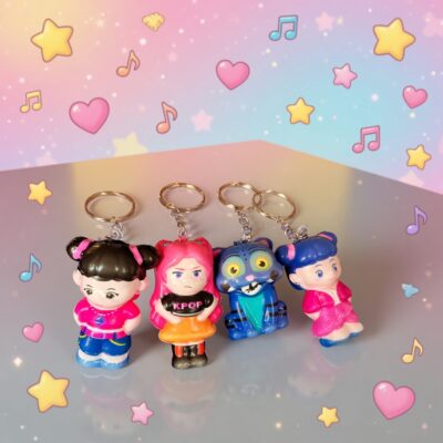 12 Squishies Guerreras K-Pop Llavero $8 c/u