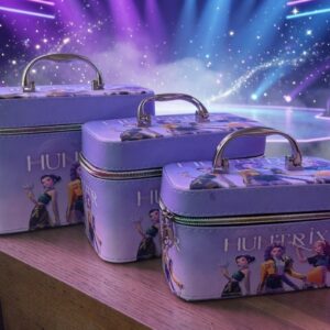 Alternative view of Sets de 3 Necesér/Cosmetiqueras Guerreras K-Pop diferentes Tamaños