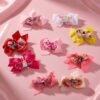 12 Moños Diseños Barbie $6.50 c/u