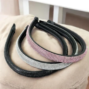 Alternative view of 12 Diademas Brillosas para Cabello $24 c/u
