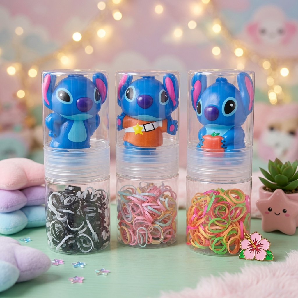 12 Botes Sticht de Ligas Dobles con Llavero Squish $28 c/u - Image 3