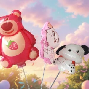 Globos Lotso Pochacco Gatita - Imagen 2