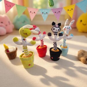Juguete Bailarin Sanrio con Luz y Sonido