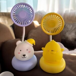 Ventilador con Base de Animalitos - Imagen 3