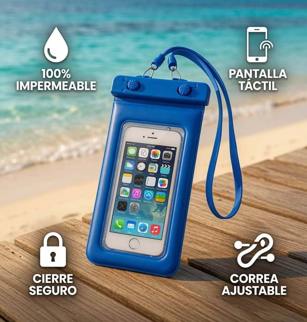 Bolsa Protectora para Celular de Silicon
